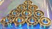10 Balls Bearings 6203Z 17mm x 40mm x 12mm Single Shielded