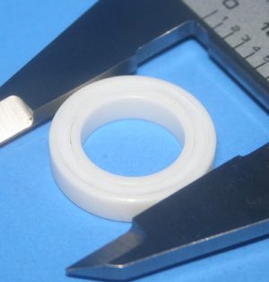 6806-2RS Full Ceramic Sealed Bearing 30x42x7 ZrO2:vxb:Ball Bearings