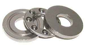 Grooved Race Thrust Bearing 3/8"x1"x17/32"