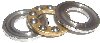 2 Thrust Balls Bearings 4mm x 10mm x 4mm