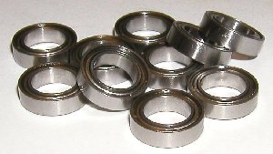 10 Bearing 2x7x3 Stainless:Shielded