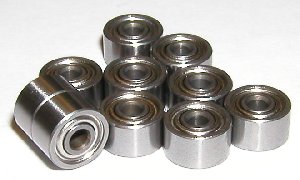 10 Ceramic Bearing R168ZZ 1/4"x3/8"x1/8" Shielded
