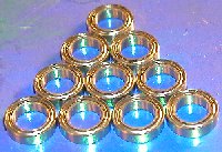 10 Balls Bearings 7mm x 11mm Shielded 7mm x 11mm x 3mm